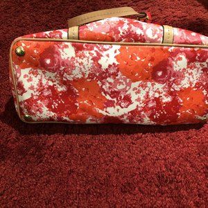 COACH PEYTON FLORAL DOMED SATCHEL